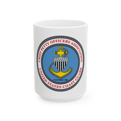 USCG CPOA (U.S. Coast Guard) White Coffee Mug