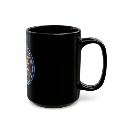 USCG CWO Assoc Steven Shields Chapter (U.S. Coast Guard) Black Coffee Mug-The Sticker Space