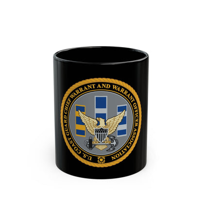 USCG CWO (U.S. Coast Guard) Black Coffee Mug-11oz-The Sticker Space