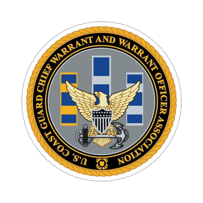 USCG CWO (U.S. Coast Guard) STICKER Vinyl Die-Cut Decal 5 Inch - The Sticker Space