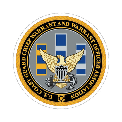 USCG CWO (U.S. Coast Guard) STICKER Vinyl Die-Cut Decal 6 Inch - The Sticker Space