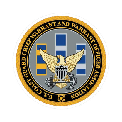 USCG CWO (U.S. Coast Guard) STICKER Vinyl Kiss-Cut Decal - The Sticker Space