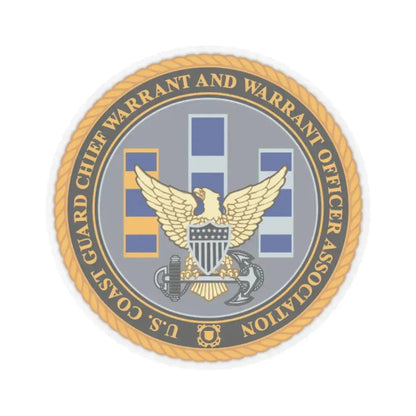USCG CWO (U.S. Coast Guard) STICKER Vinyl Kiss-Cut Decal - The Sticker Space