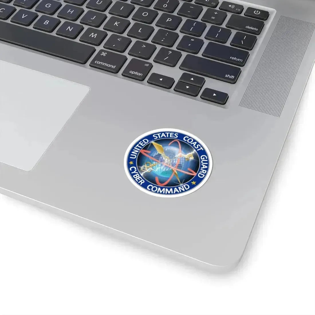 USCG Cyber Command (U.S. Coast Guard) STICKER Vinyl Kiss-Cut Decal - The Sticker Space