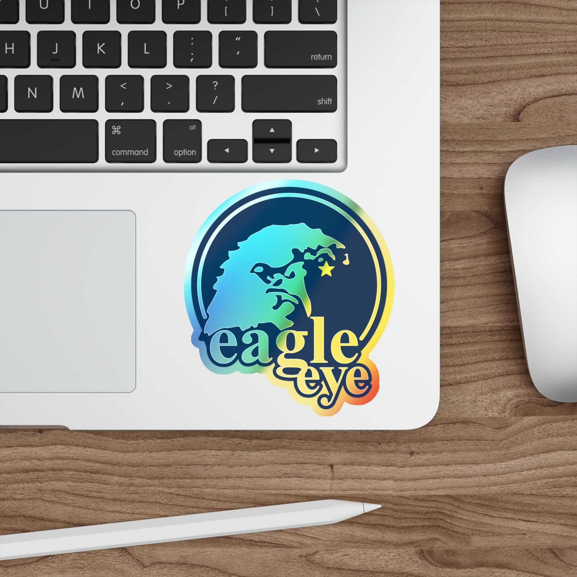 USCG Eagle Eye (U.S. Coast Guard) Holographic STICKER Die-Cut Vinyl Decal-The Sticker Space