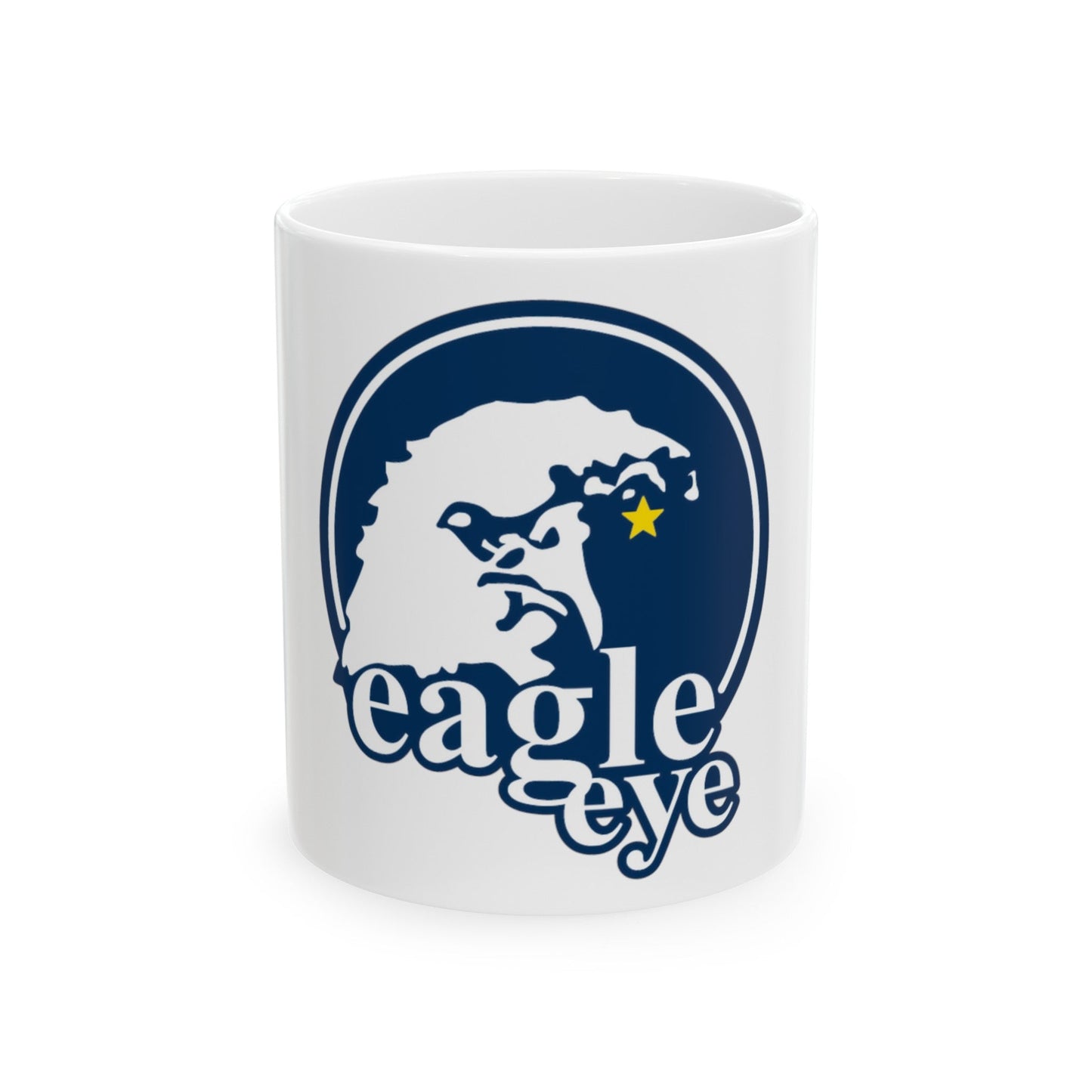 USCG Eagle Eye (U.S. Coast Guard) White Coffee Mug-11oz-The Sticker Space