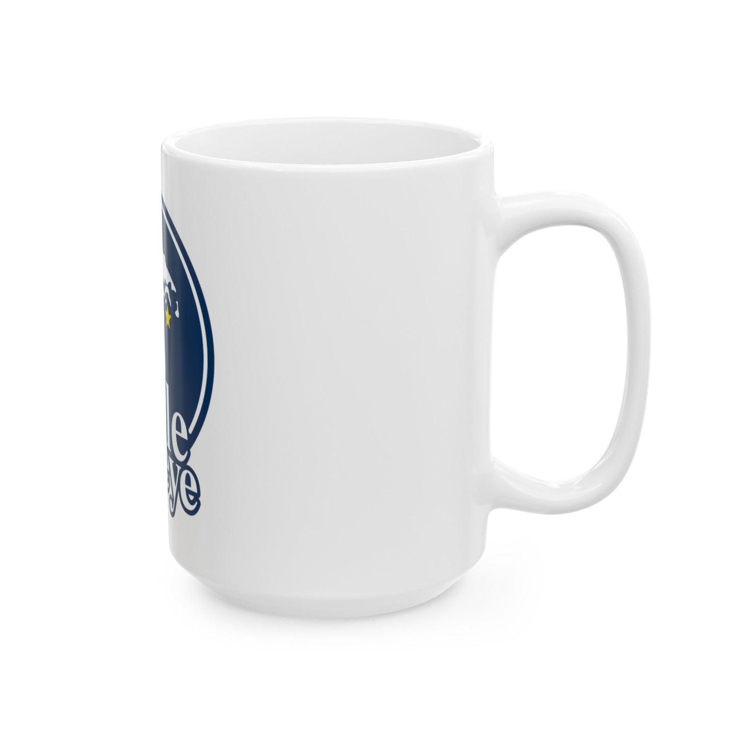 USCG Eagle Eye (U.S. Coast Guard) White Coffee Mug-The Sticker Space