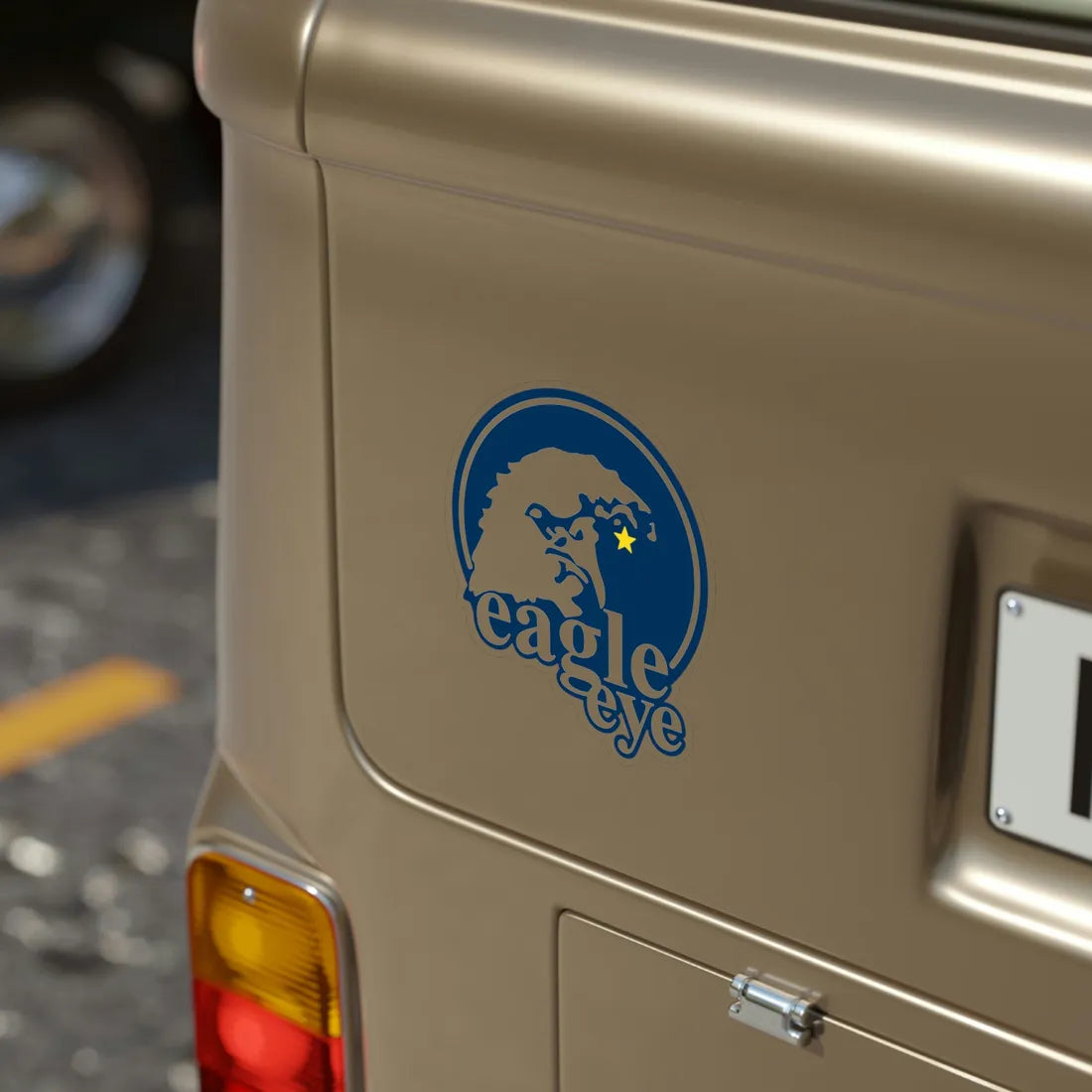 USCG Eagle Eye (U.S. Coast Guard) Transparent STICKER Die-Cut Vinyl Decal - The Sticker Space