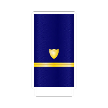 USCG Ensign Insignia Sleeve (United States) (Military Rank) STICKER Vinyl Kiss-Cut Decal 2 Inch White - The Sticker Space