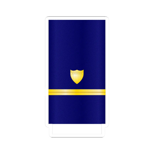 USCG Ensign Insignia Sleeve (United States) (Military Rank) STICKER Vinyl Kiss-Cut Decal 2 Inch White - The Sticker Space