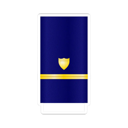 USCG Ensign Insignia Sleeve (United States) (Military Rank) STICKER Vinyl Kiss-Cut Decal 3 Inch White - The Sticker Space