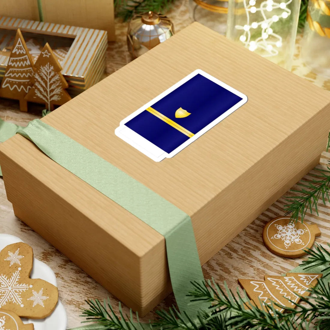 USCG Ensign Insignia Sleeve (United States) (Military Rank) STICKER Vinyl Kiss-Cut Decal - The Sticker Space