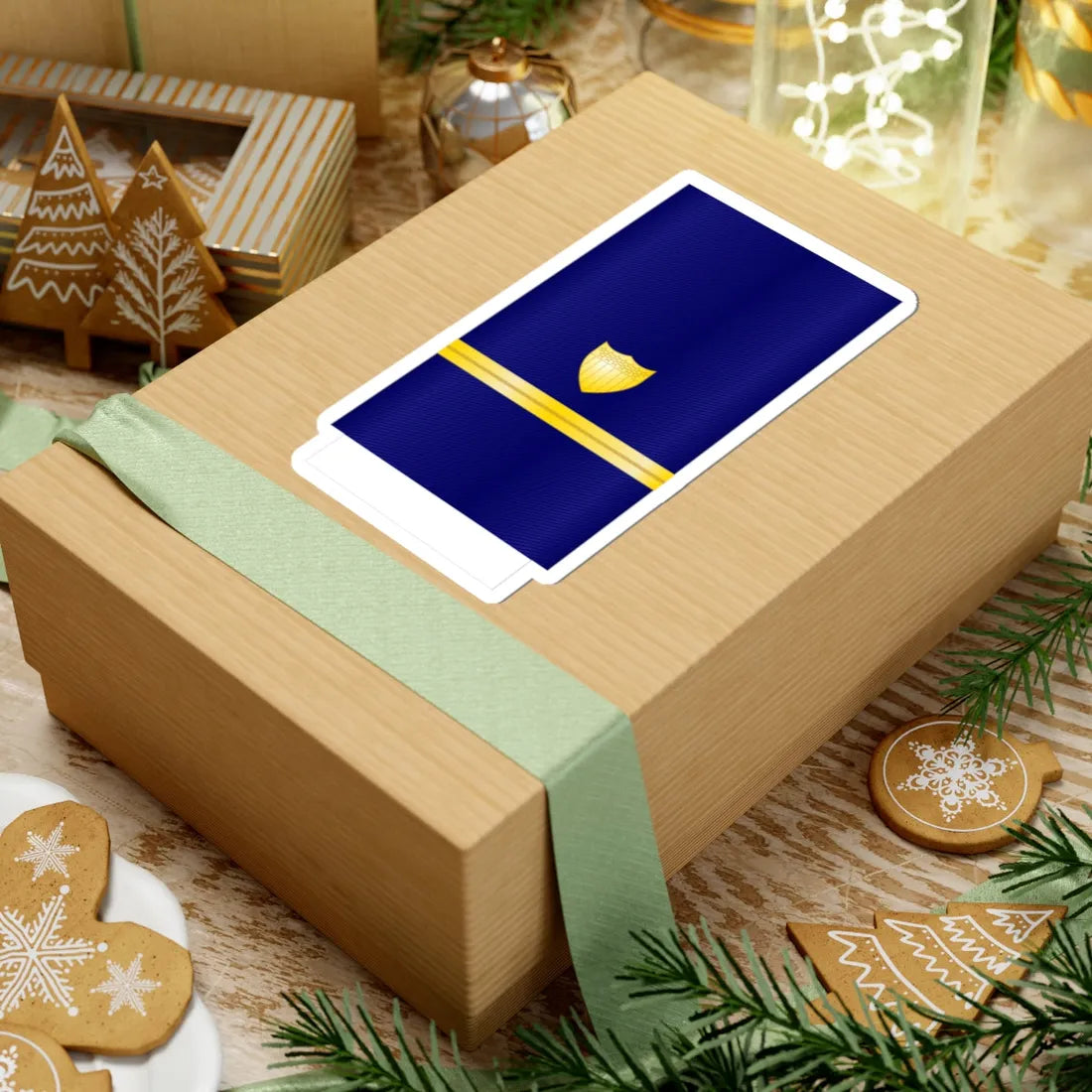 USCG Ensign Insignia Sleeve (United States) (Military Rank) STICKER Vinyl Kiss-Cut Decal - The Sticker Space