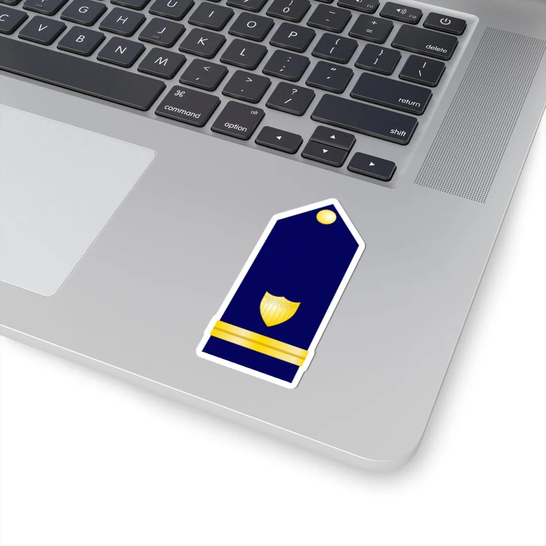USCG Ensign Shoulder Board (United States) (Military Rank) STICKER Vinyl Kiss-Cut Decal - The Sticker Space