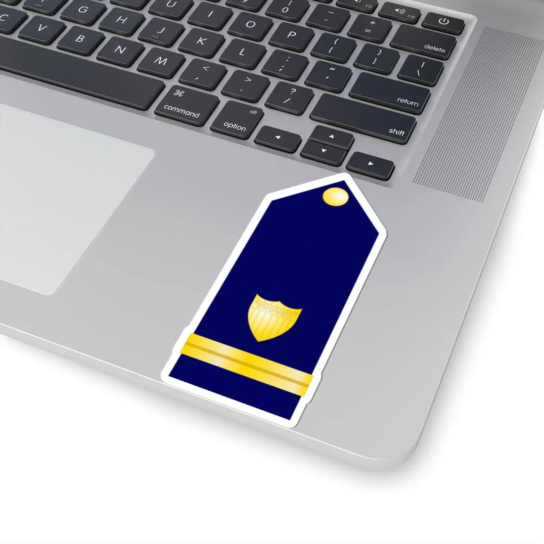 USCG Ensign Shoulder Board (United States) (Military Rank) STICKER Vinyl Kiss-Cut Decal - The Sticker Space