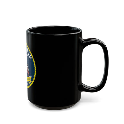 USCG FIR WLB 213 (U.S. Coast Guard) Black Coffee Mug-The Sticker Space