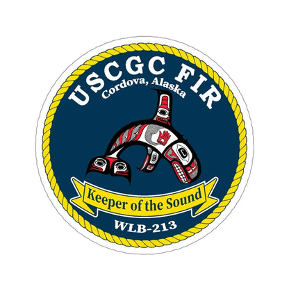 USCG FIR WLB 213 (U.S. Coast Guard) STICKER Vinyl Die-Cut Decal 6 Inch - The Sticker Space