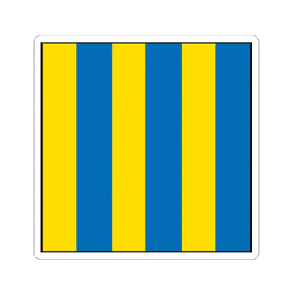 USCG Golf Flag (U.S. Coast Guard) STICKER Vinyl Die-Cut Decal 3 Inch - The Sticker Space