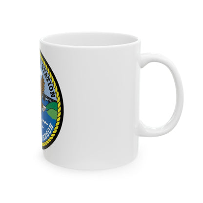 USCG Group Air Station North Bend (U.S. Coast Guard) White Coffee Mug-The Sticker Space