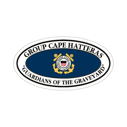 USCG Group Cape Hatteras VINT (U.S. Coast Guard) STICKER Vinyl Die-Cut Decal 3 Inch - The Sticker Space