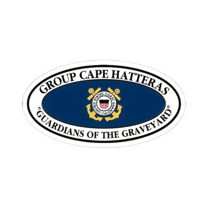USCG Group Cape Hatteras VINT (U.S. Coast Guard) STICKER Vinyl Kiss-Cut Decal - The Sticker Space