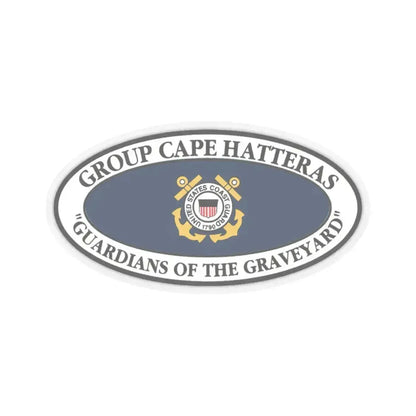 USCG Group Cape Hatteras VINT (U.S. Coast Guard) STICKER Vinyl Kiss-Cut Decal - The Sticker Space