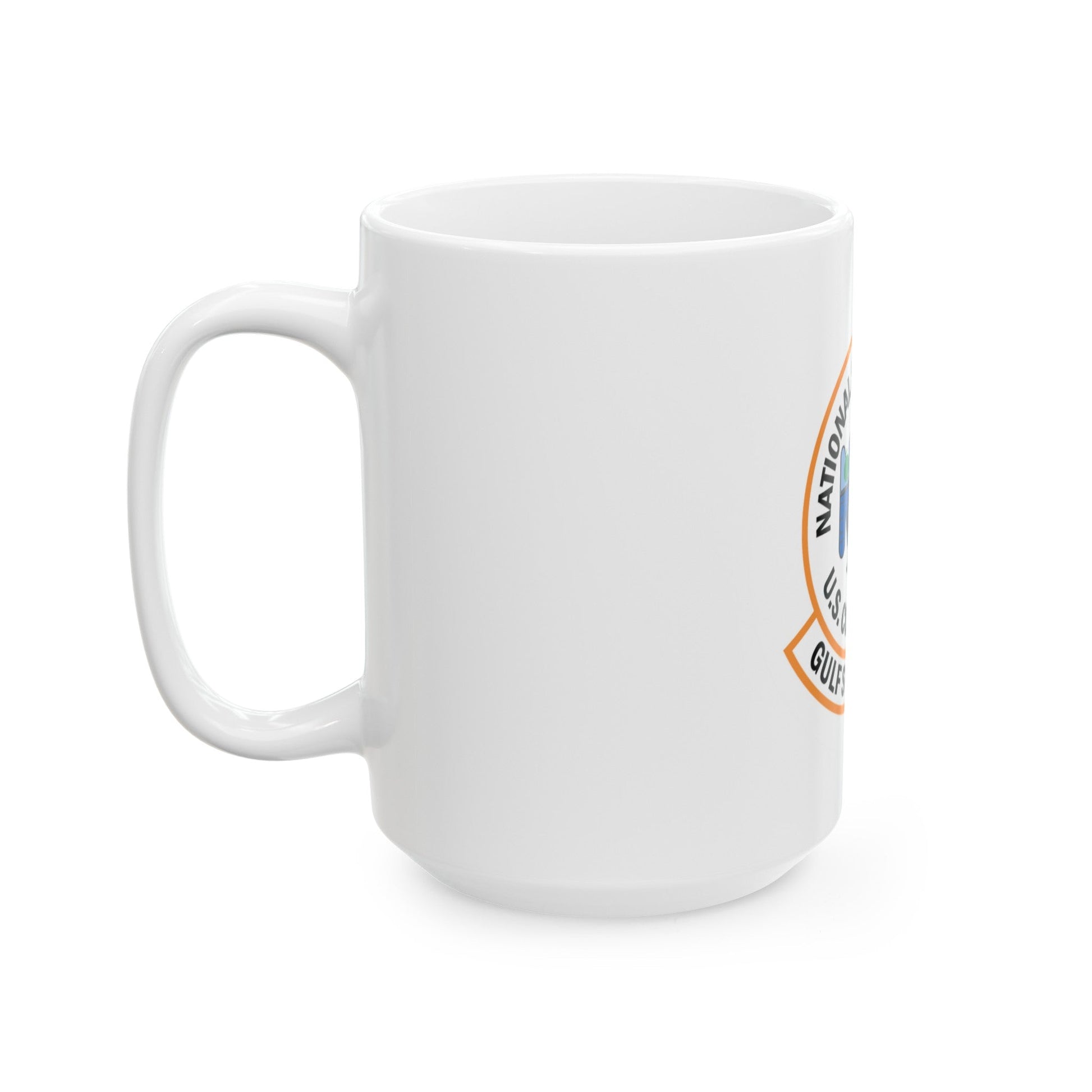 USCG Gulf Strike Team NSF (U.S. Coast Guard) White Coffee Mug-The Sticker Space