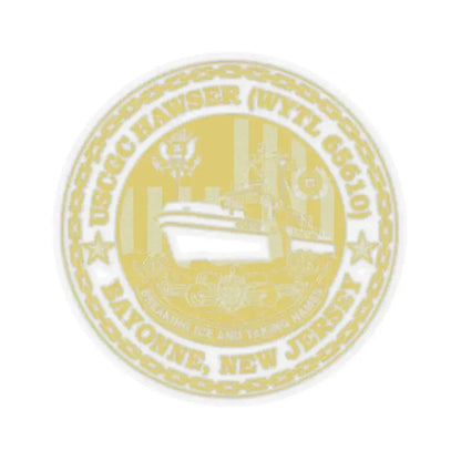 USCG Hawser WYTL 65610 Sim Gold (U.S. Coast Guard) STICKER Vinyl Kiss-Cut Decal - The Sticker Space