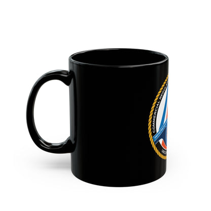 USCG HQ CG ENG 1 Comm Reg Stnd Dlr (U.S. Coast Guard) Black Coffee Mug-The Sticker Space