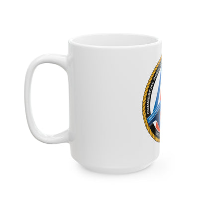 USCG HQ CG ENG 1 Comm Reg Stnd Dlr (U.S. Coast Guard) White Coffee Mug-The Sticker Space