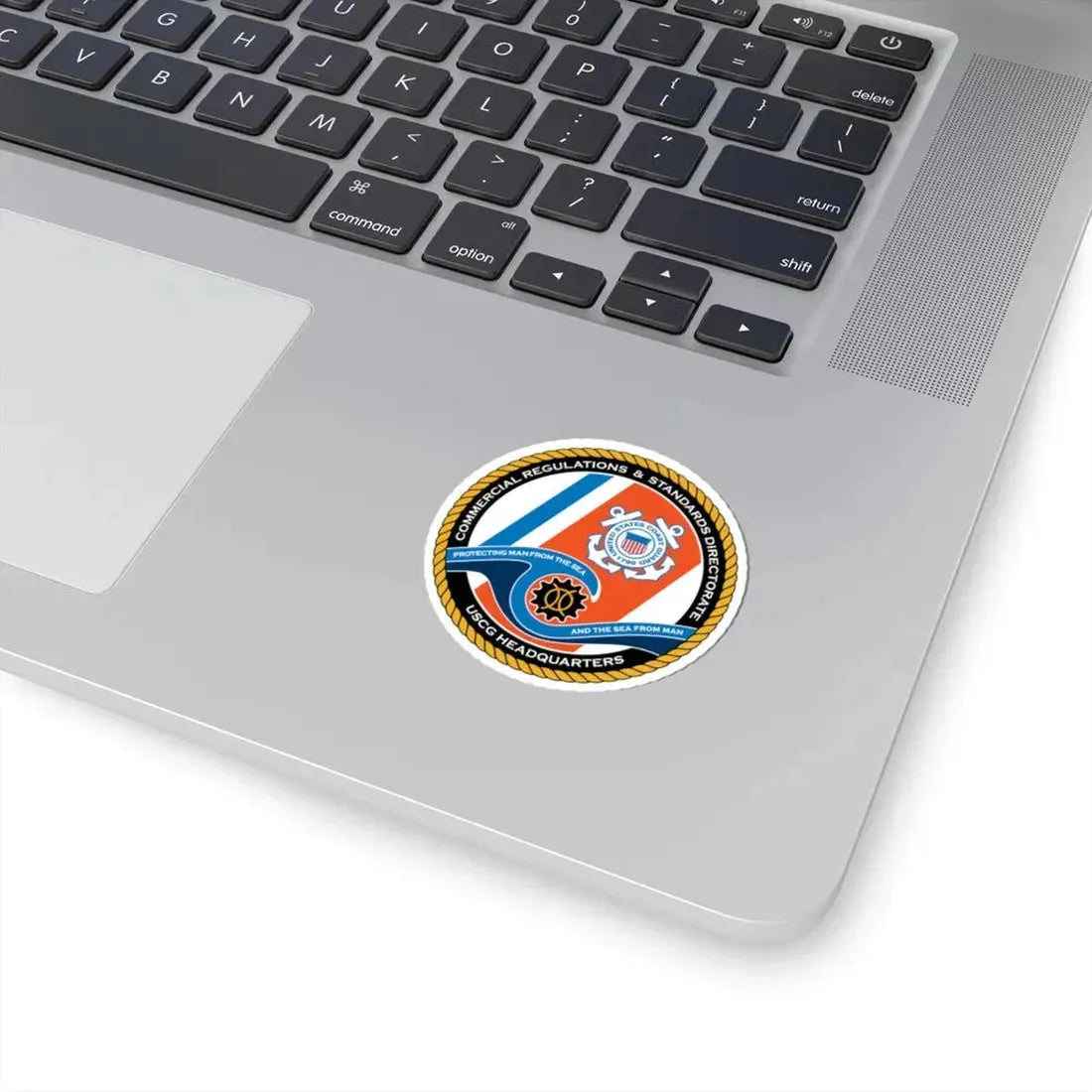 USCG HQ CG ENG 1 Comm Reg Stnd Dlr (U.S. Coast Guard) STICKER Vinyl Kiss-Cut Decal - The Sticker Space
