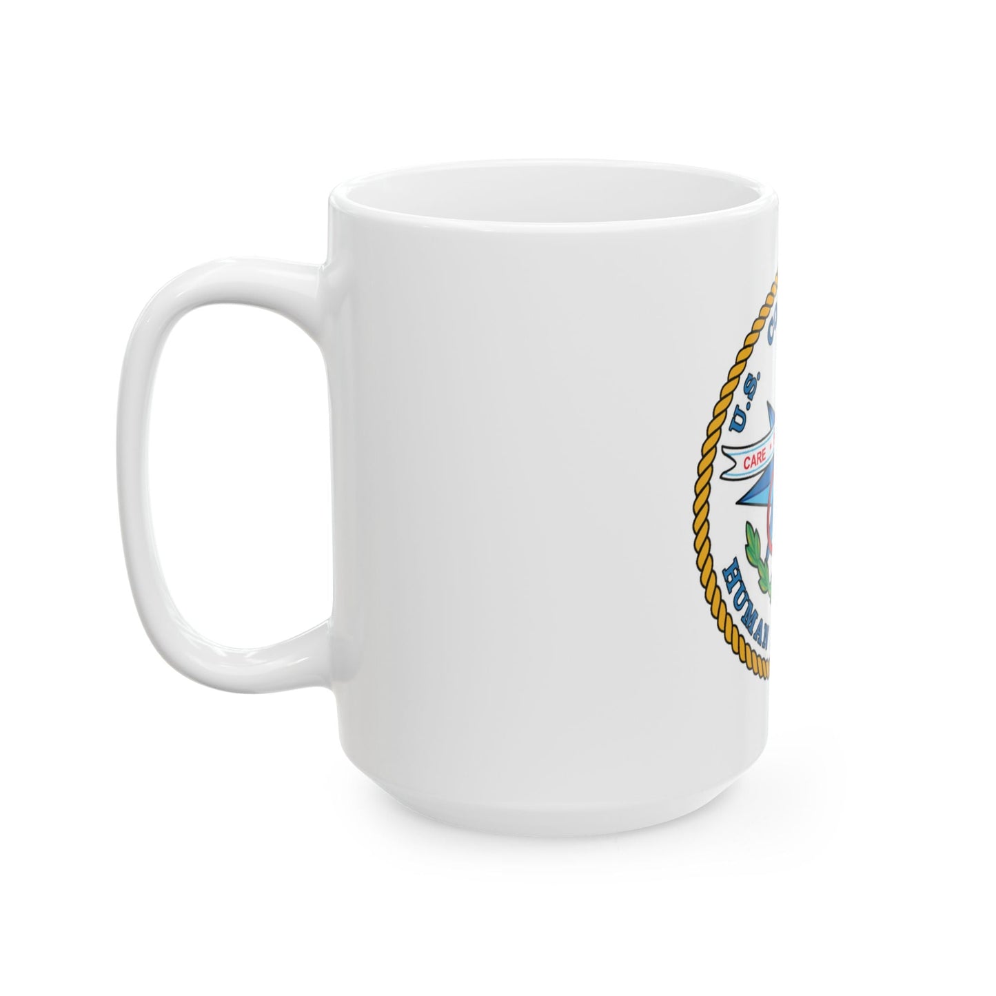 USCG Human Resources (U.S. Coast Guard) White Coffee Mug