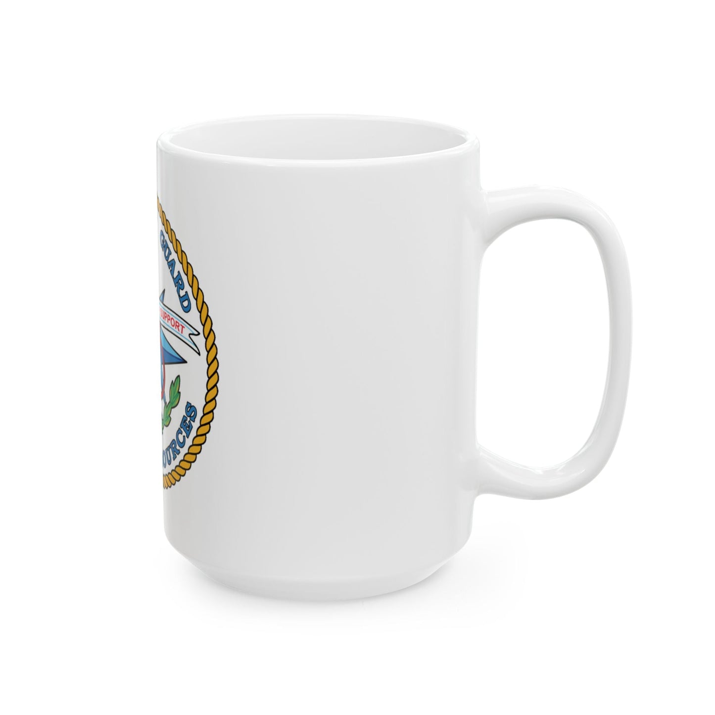 USCG Human Resources (U.S. Coast Guard) White Coffee Mug