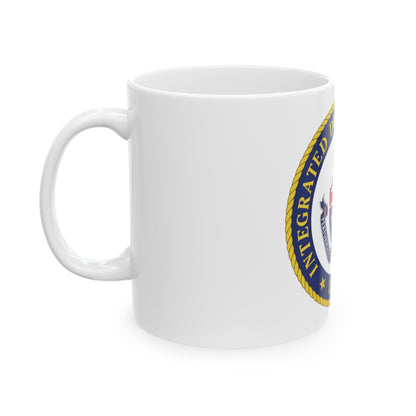 USCG Integrated Deepwater System (U.S. Coast Guard) White Coffee Mug-The Sticker Space