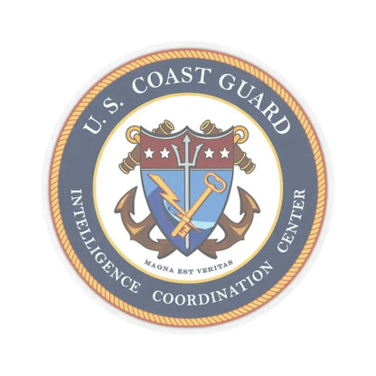 USCG Intelligence Coordination Center (U.S. Coast Guard) STICKER Vinyl Kiss-Cut Decal - The Sticker Space
