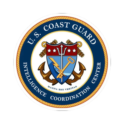 USCG Intelligence Coordination Center (U.S. Coast Guard) STICKER Vinyl Kiss-Cut Decal - The Sticker Space