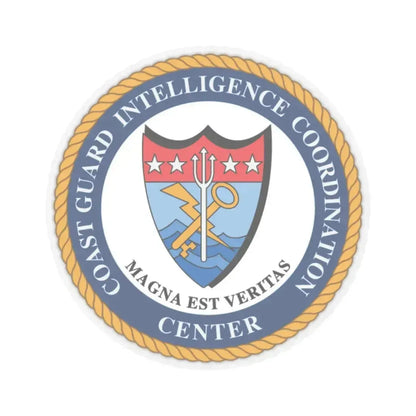 USCG Intelligence Coordination Ctr (U.S. Coast Guard) STICKER Vinyl Kiss-Cut Decal - The Sticker Space