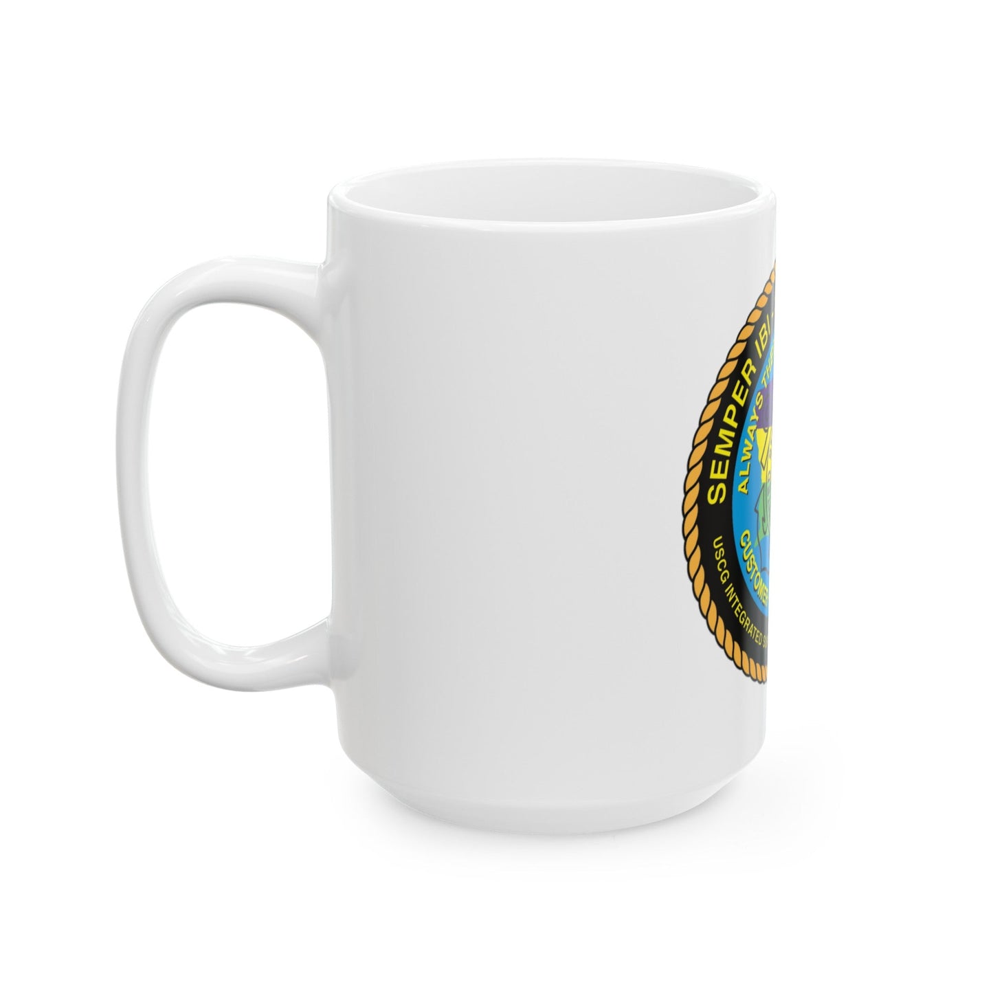 USCG ISC New Orleans (U.S. Coast Guard) White Coffee Mug-The Sticker Space