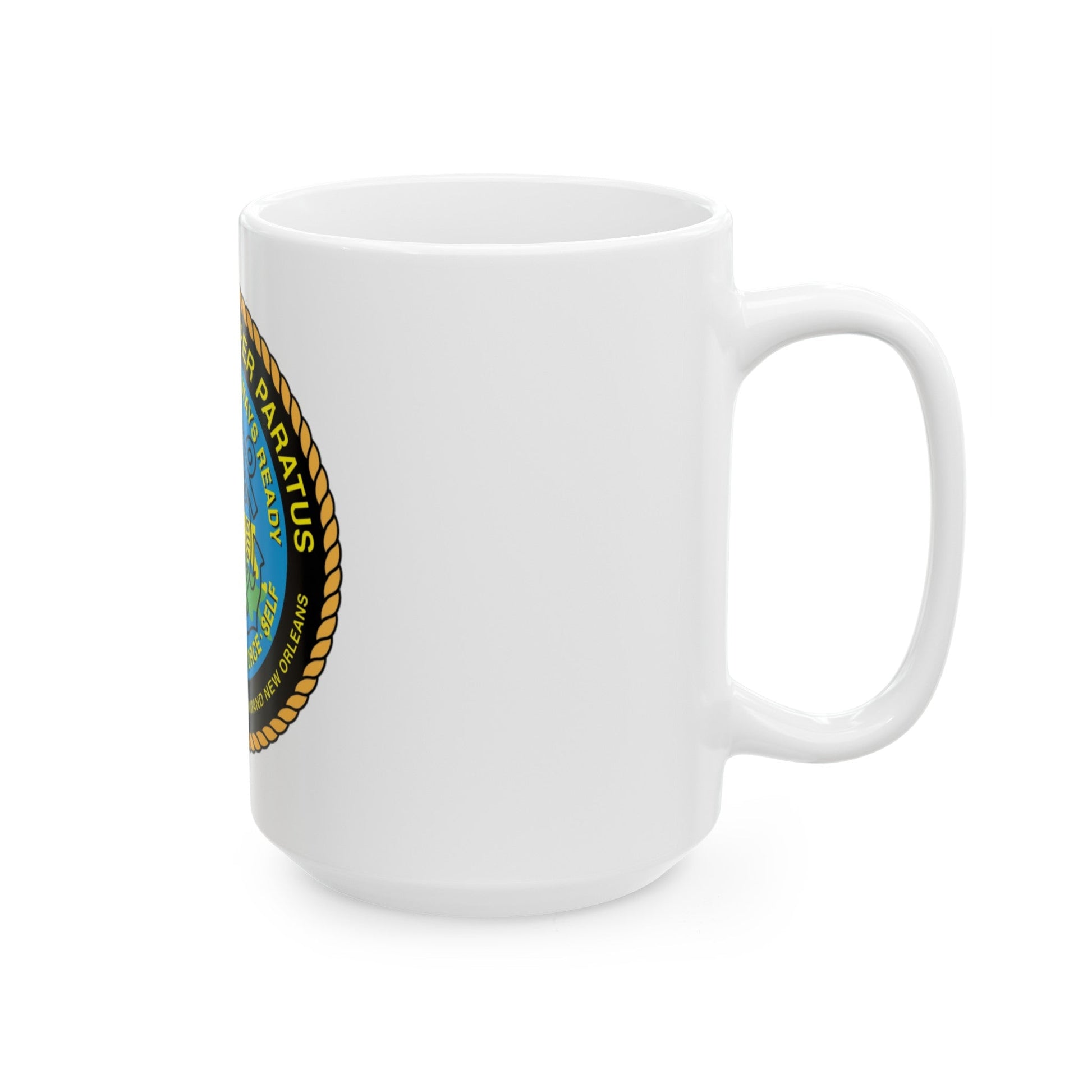 USCG ISC New Orleans (U.S. Coast Guard) White Coffee Mug-The Sticker Space