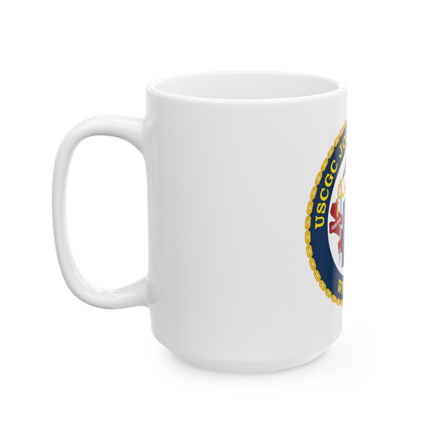 USCG Joseph Tezanos WPC 1118 (U.S. Coast Guard) White Coffee Mug-The Sticker Space