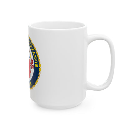 USCG Joseph Tezanos WPC 1118 (U.S. Coast Guard) White Coffee Mug-The Sticker Space