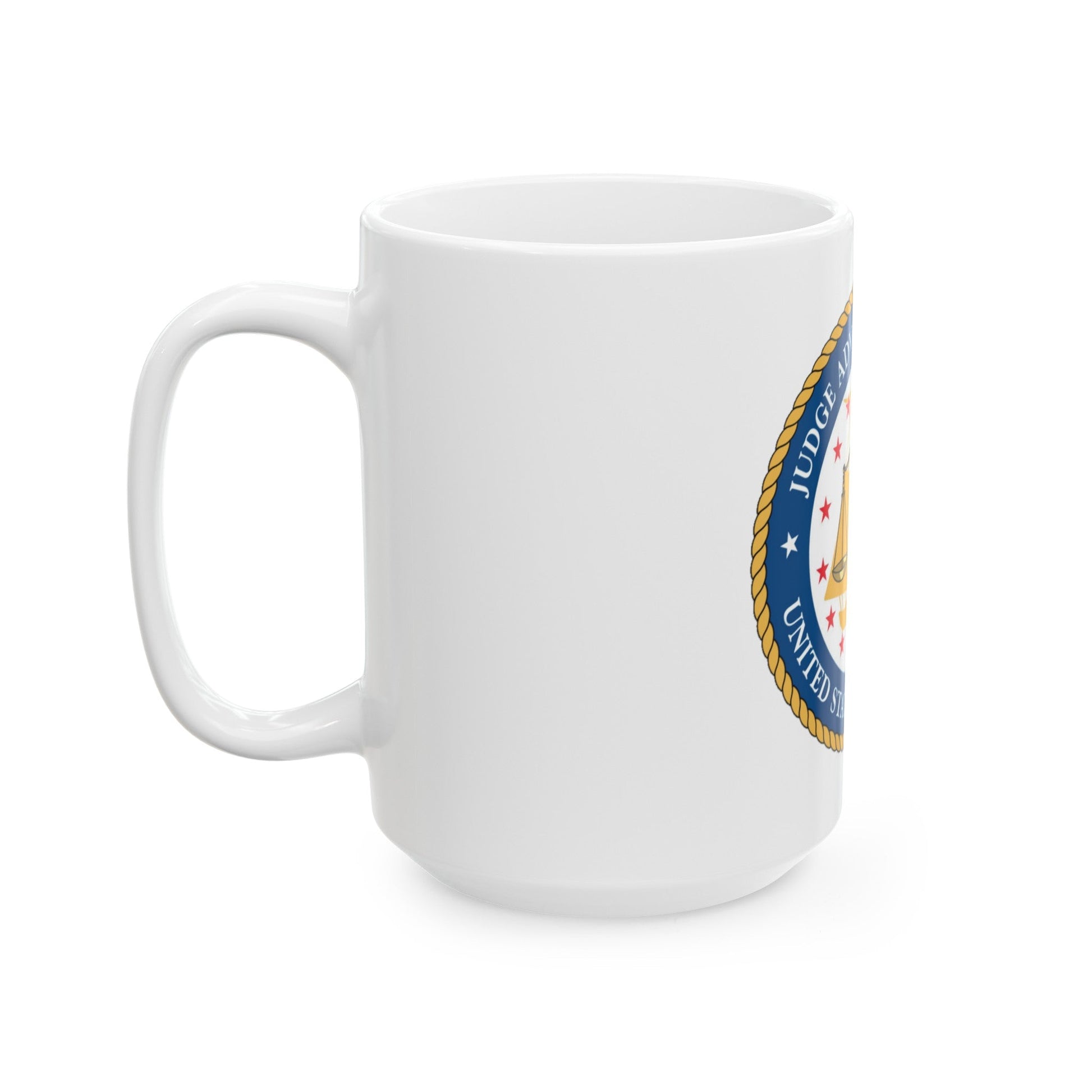 USCG Judge Advocate General (U.S. Coast Guard) White Coffee Mug-The Sticker Space