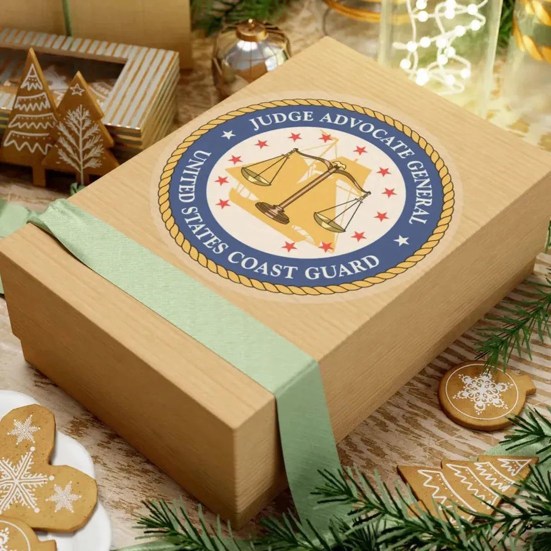 USCG Judge Advocate General (U.S. Coast Guard) STICKER Vinyl Kiss-Cut Decal - The Sticker Space