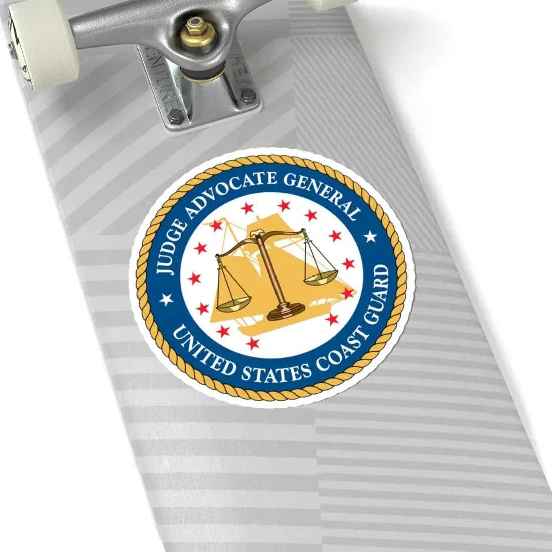 USCG Judge Advocate General (U.S. Coast Guard) STICKER Vinyl Kiss-Cut Decal - The Sticker Space