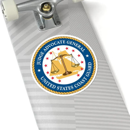 USCG Judge Advocate General (U.S. Coast Guard) STICKER Vinyl Kiss-Cut Decal - The Sticker Space