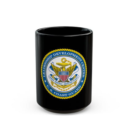 USCG LDC (U.S. Coast Guard) Black Coffee Mug-15oz-The Sticker Space