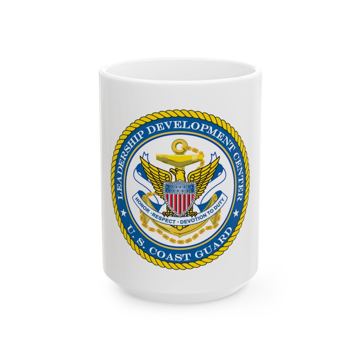 USCG LDC (U.S. Coast Guard) White Coffee Mug