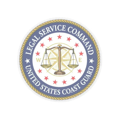 USCG Legal Service Command (U.S. Coast Guard) STICKER Vinyl Kiss-Cut Decal - The Sticker Space