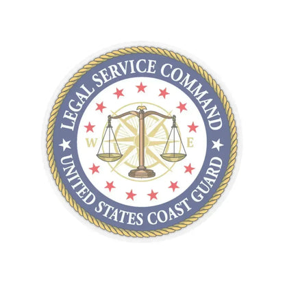 USCG Legal Service Command (U.S. Coast Guard) STICKER Vinyl Kiss-Cut Decal - The Sticker Space