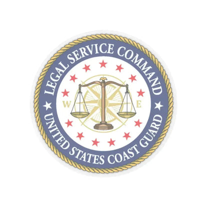 USCG Legal Service Command (U.S. Coast Guard) STICKER Vinyl Kiss-Cut Decal - The Sticker Space